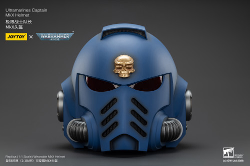Ultramarines Captain MkX Helmet