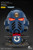 Ultramarines Captain MkX Helmet & Display Stand