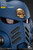 Ultramarines Captain MkX Helmet & Display Stand