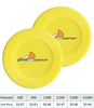 Radial Style Plastic Chip - 2 Side, Full Color Imprint