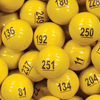 Sequentially Numbered 7/8" Wood Balls