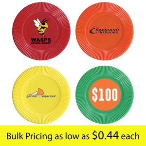 Radial Style Plastic Chip - 2 Side, Full Color Imprint