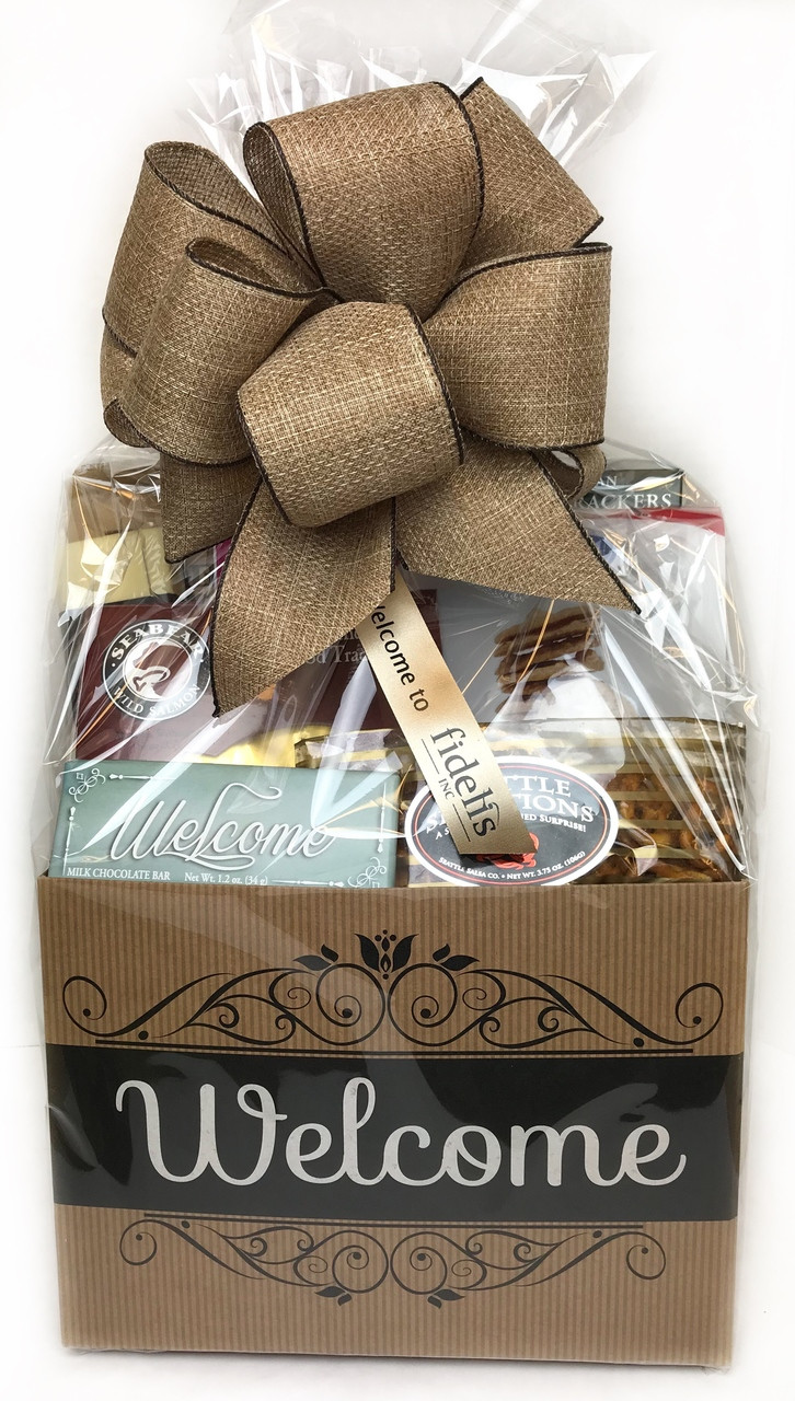 Large Welcome Box Just For Them Gift Baskets