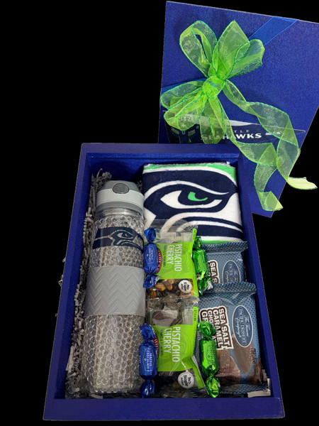 Go Seahawks!! Fan Snack Crate