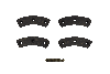 RA066-11100-4K Rapco Brake Lining Kit