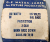 150-T8/79 Projection Lamp