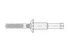 CR9163-5-01 Rivet