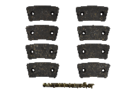 RA066-10800-8K Rapco Brake Lining Kit