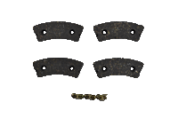 RA066-11200-4K Rapco Brake Lining Kit