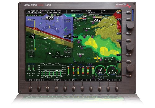 AF-5500 Advanced Flight Systems Display