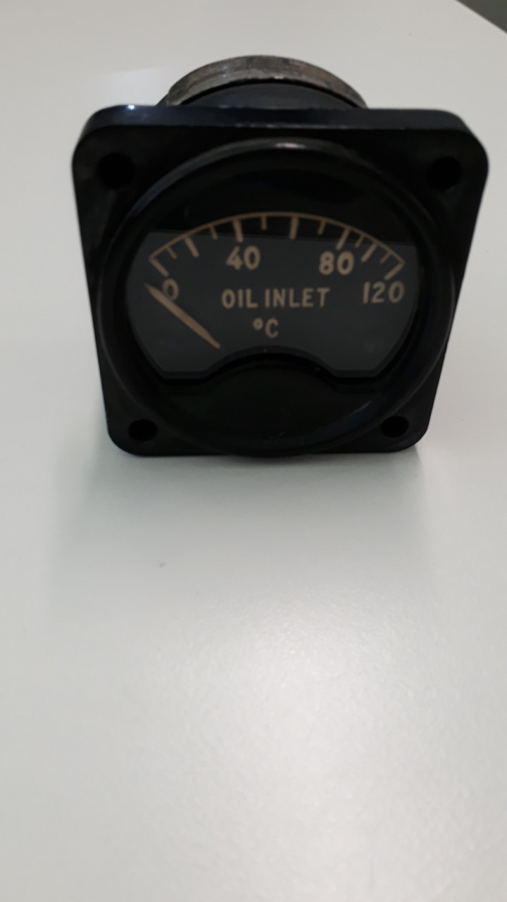 Oil Inlet Temperature Gauge P/N 6A/1479 S/N IC21/3