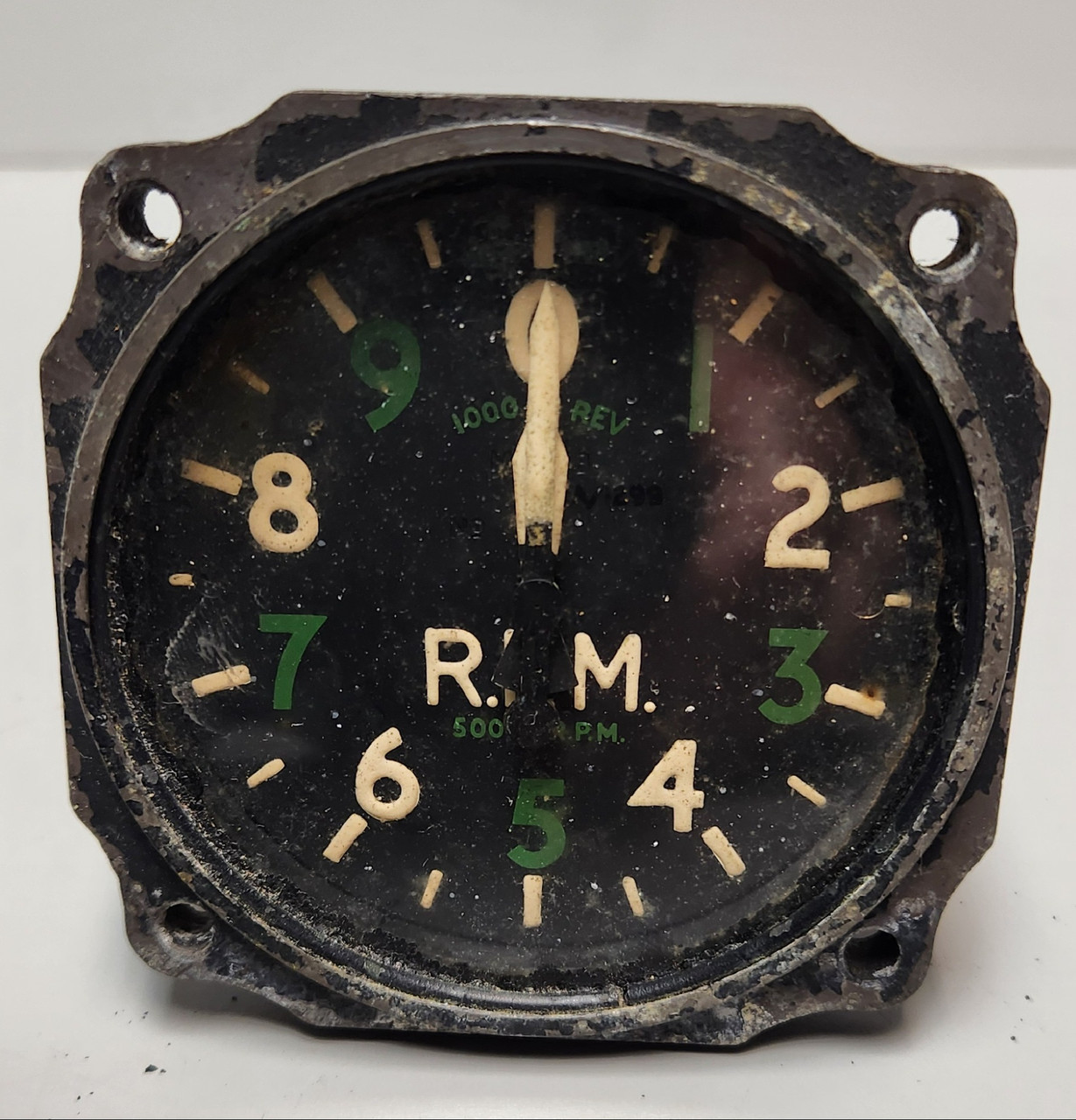 RPM indicator, RAF p/n 6A/1299 MK IVB, s/n 5XXX/XX