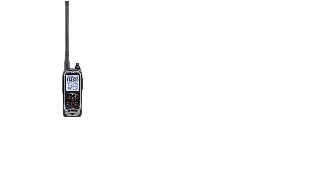 ICOM IC-A25NE Air Band Radio With Built-In GPS and Bluetooth