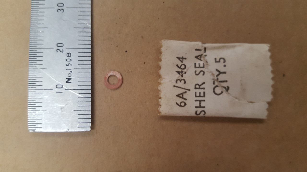 6A/3634, washer sealing