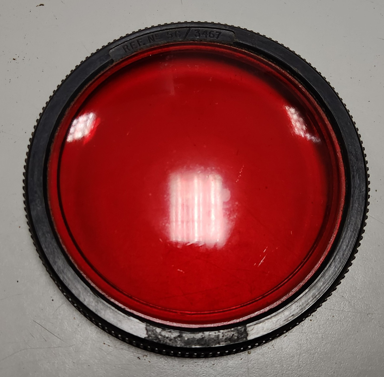 5C/3467 Ident Light Lens - red