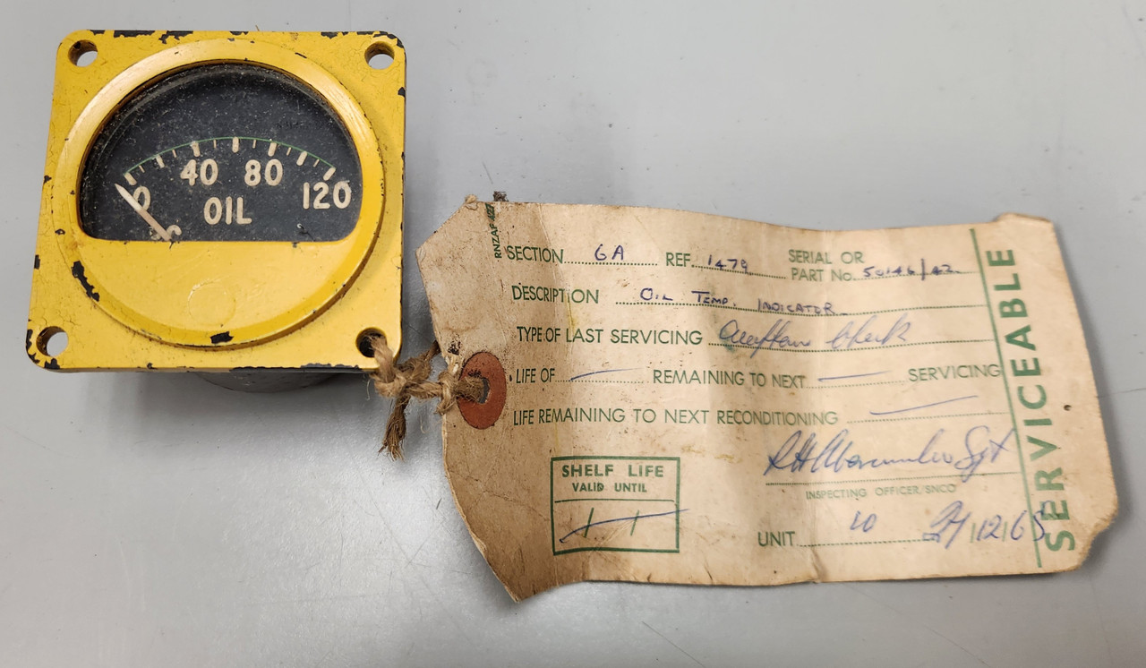 6A/1479 Oil Temperature Gauge