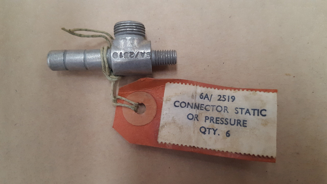 6A/2519,  Connector, static or pressure