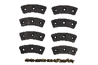 RA066-10600-8K Rapco Brake Lining Kit