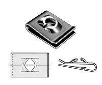 A1274-8Z1D  Tinnerman Nut