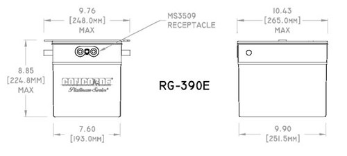 RG-390E Concorde Battery