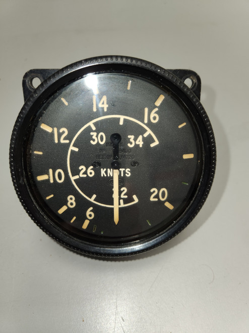 6A/4720 Airspeed Indicator  (60 - 350 kts) Air Ministry, s/n 49400