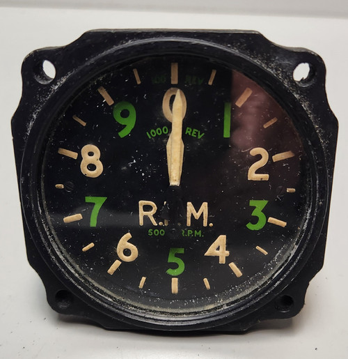 RPM indicator, RAF p/n 6A/1299 MK IVB, s/n 3195/44