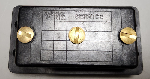 5C/758 Fuse box