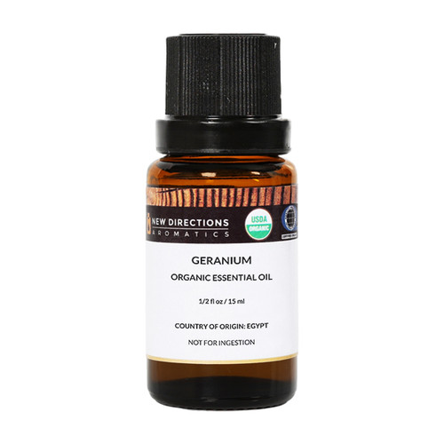 Geranium Organic Essential Oil bottle