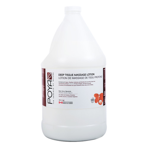 Deep Tissue Massage Lotion bottle