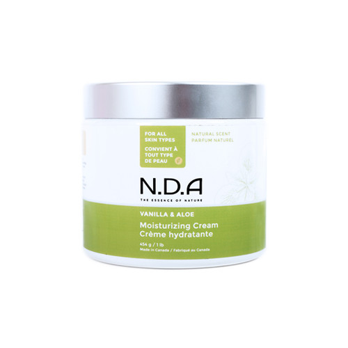 Vanilla & Aloe Moisturizing Cream jar