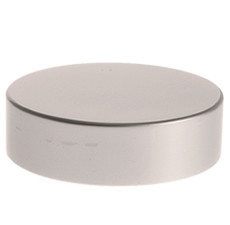 89 mm Silver Matte Cap