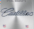 Cadillac Script Steel Magnet
