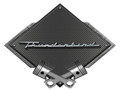 Thunderbird Diamond with Pistons Steel Sign