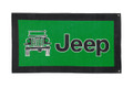 Towel 2 Go Seat Cover with Jeep Wrangler Logo Green