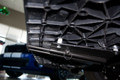 Ford Mustang Shelby GT500 w/out Second Chin Splitter - Removable Front License Plate Bracket STO N SHO