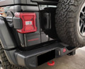 Jeep Wrangler Rubicon Vinyl Decal Black and Red