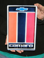 1975-1977 Camaro Hood Emblem Steel Sign
