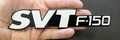 Ford SVT F-150 Lightning Metal Sign Magnet Grey