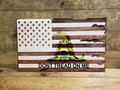 Don't Tread On Me USA Flag Steel Sign