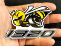 Dodge 1320 Bee Steel Magnet