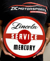 Vintage Lincoln Mercury Service Steel Sign