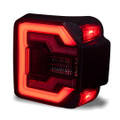 Renegade Black/Red Sequential Fiber Optic LED Tail Light for Jeep Wrangler JL
