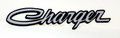 Dodge Charger Script Steel Sign