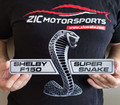 Shelby F150 Super Snake Steel Sign