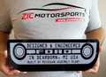 Modern Ford Bronco Console Plaque Replica Metal Sign
