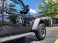 Jeep Wrangler Army Star Black Vinyl Decal