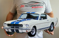 1965 Shelby GT350 Car Cut Out Steel Sign