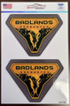 Ford Bronco Badlands Sasquatch vinyl decals in/out door Laminated NOT OE Replacements