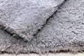Microfiber Korean Plush Microfiber Detailing Towel - Zero Edge - 16"x16" 470gsm - Gray