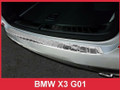 2018 BMW X3 with M Package Stainless Rear Bumper Protector Guard